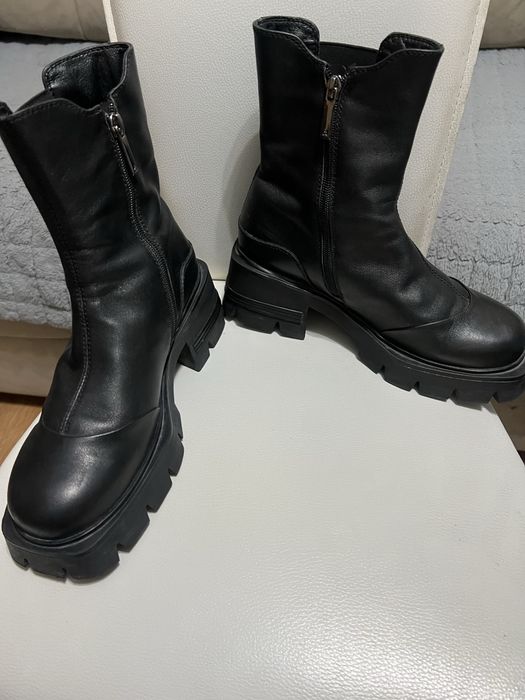 Полусапоги кожаные Ja Vensi