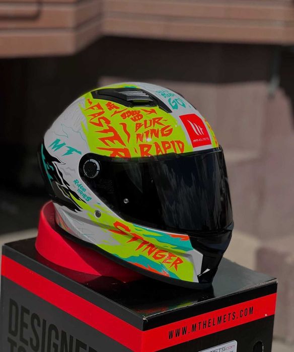 Каска MT STINGER 2 Ardent A3 Размери: XXS,XS,S,M,L,XL