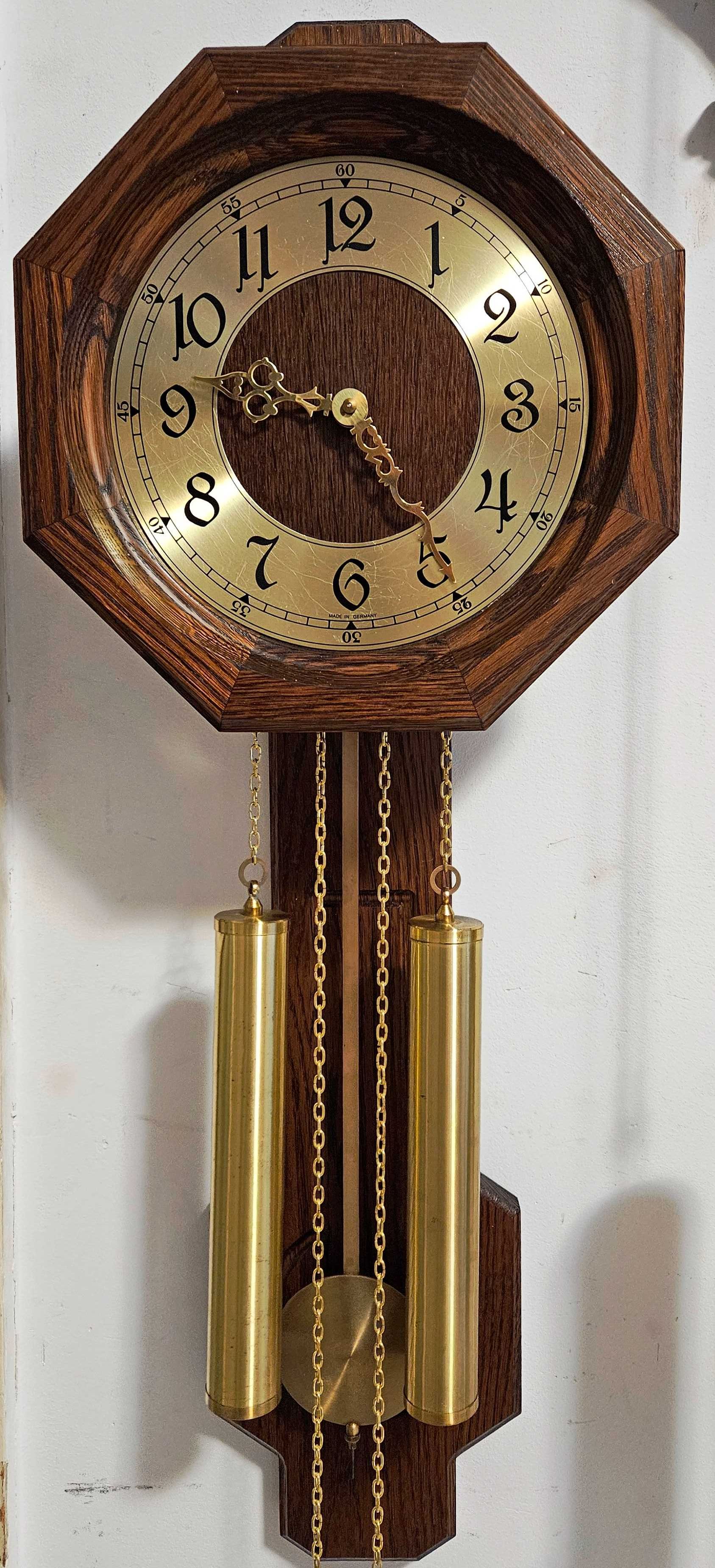 Ceas de perete cu pendul si 2 greutati Hermle 1999