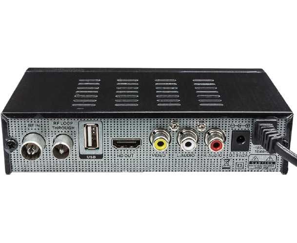 Приемник / декодер за цифрова ефирна кабелна телевизия Tiger T2