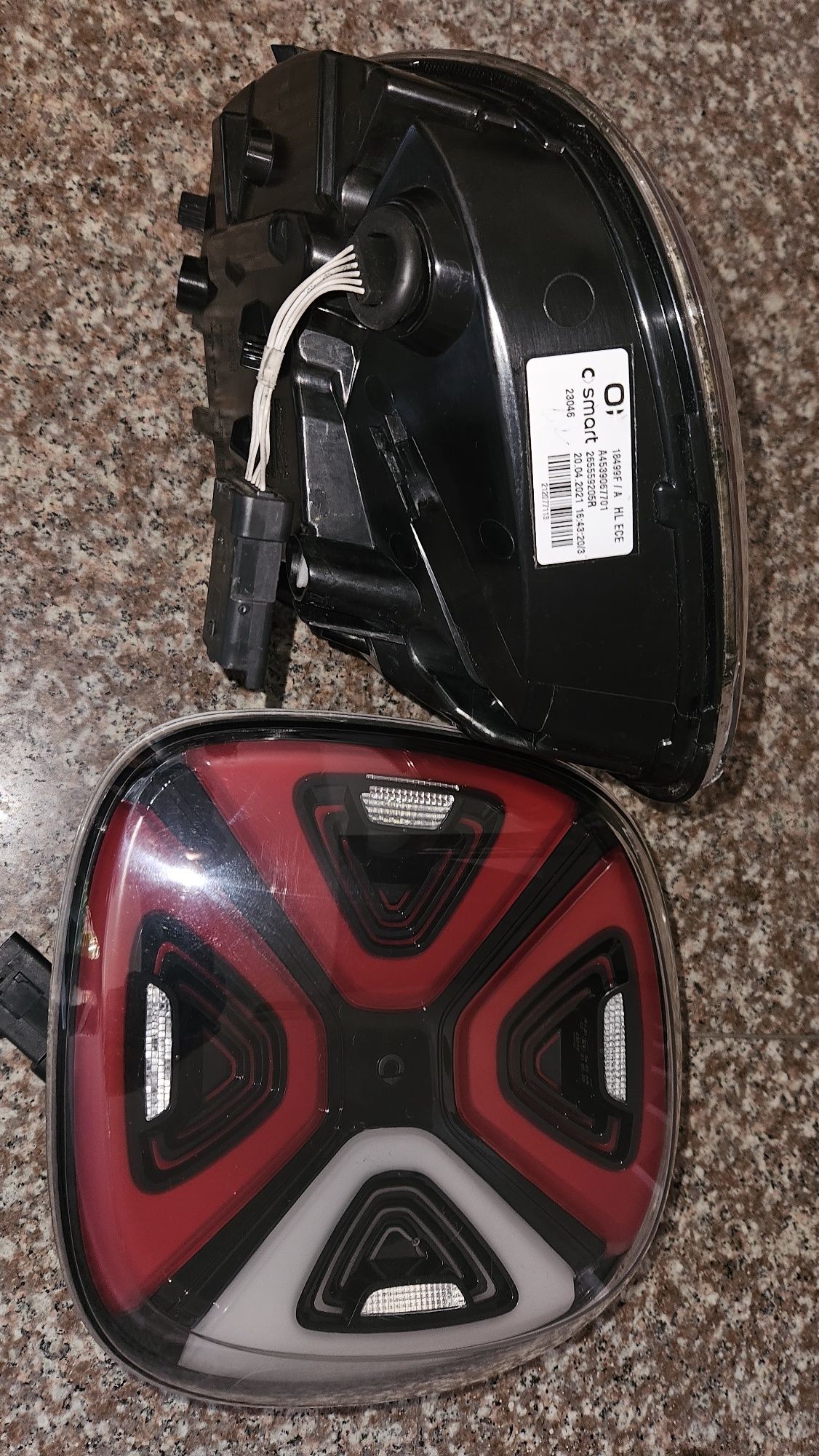 Лед стопове за Smart fortwo forfour 453