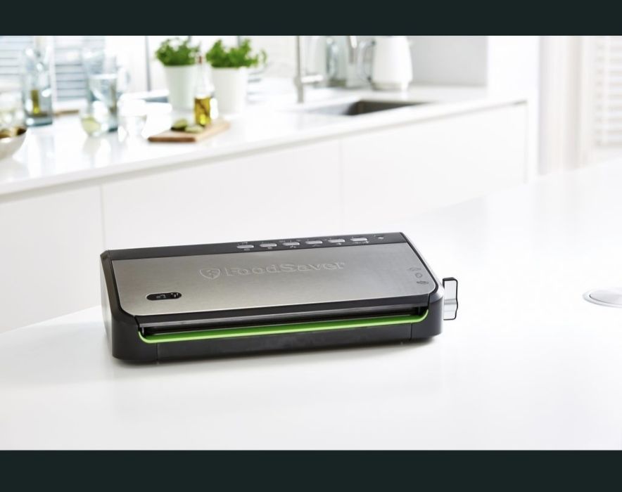 Уред за вакуумиране Foodsaver FFS005X-01, 28 см, 3 Скорости, Сребрист