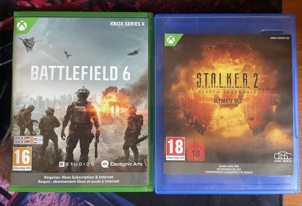 Xbox series X + monitor + casti + mous/tast + dock incarcare si ventil