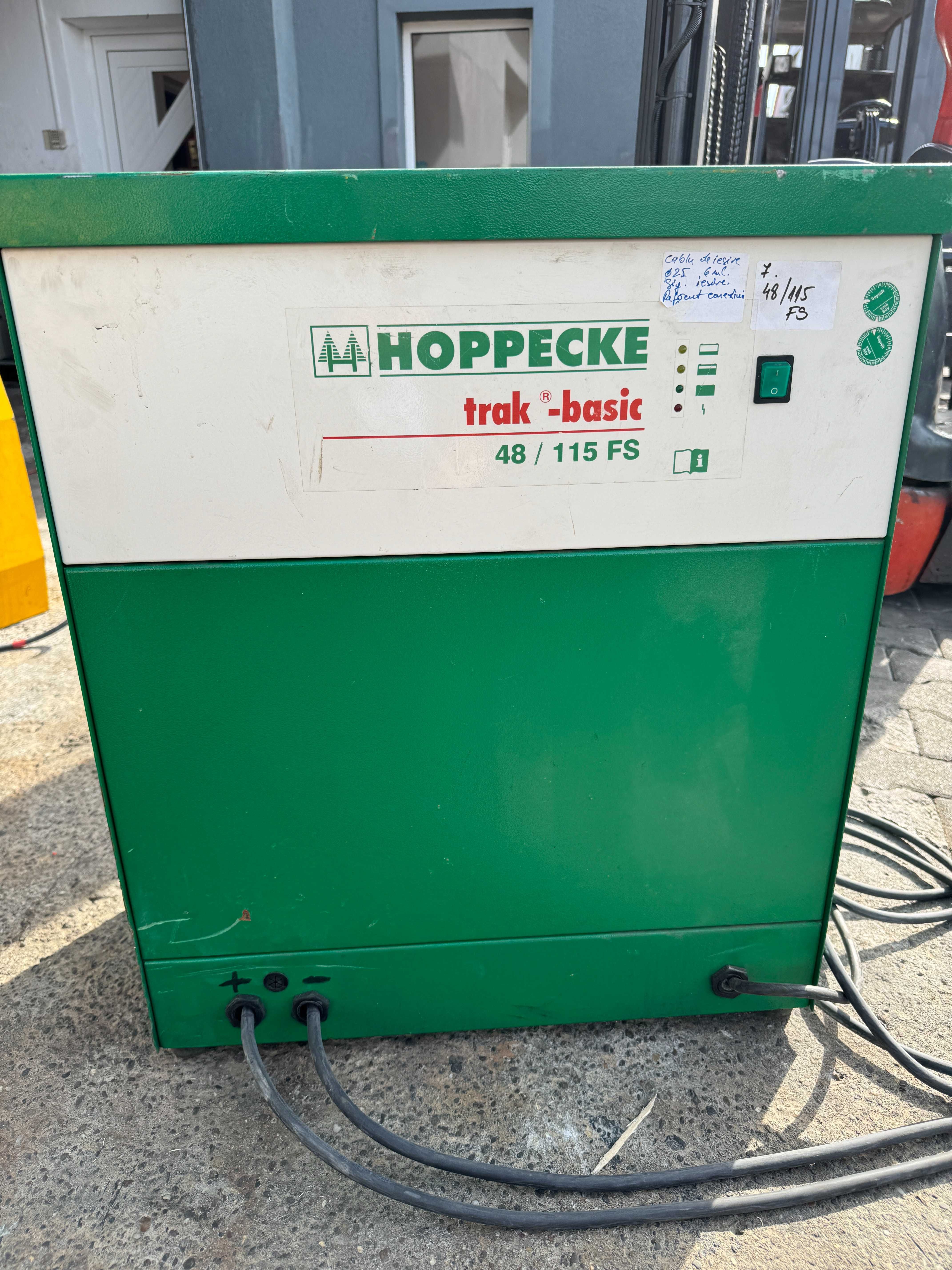 Incarcator/Redresor stivuitor Hoppecke 48V 115A