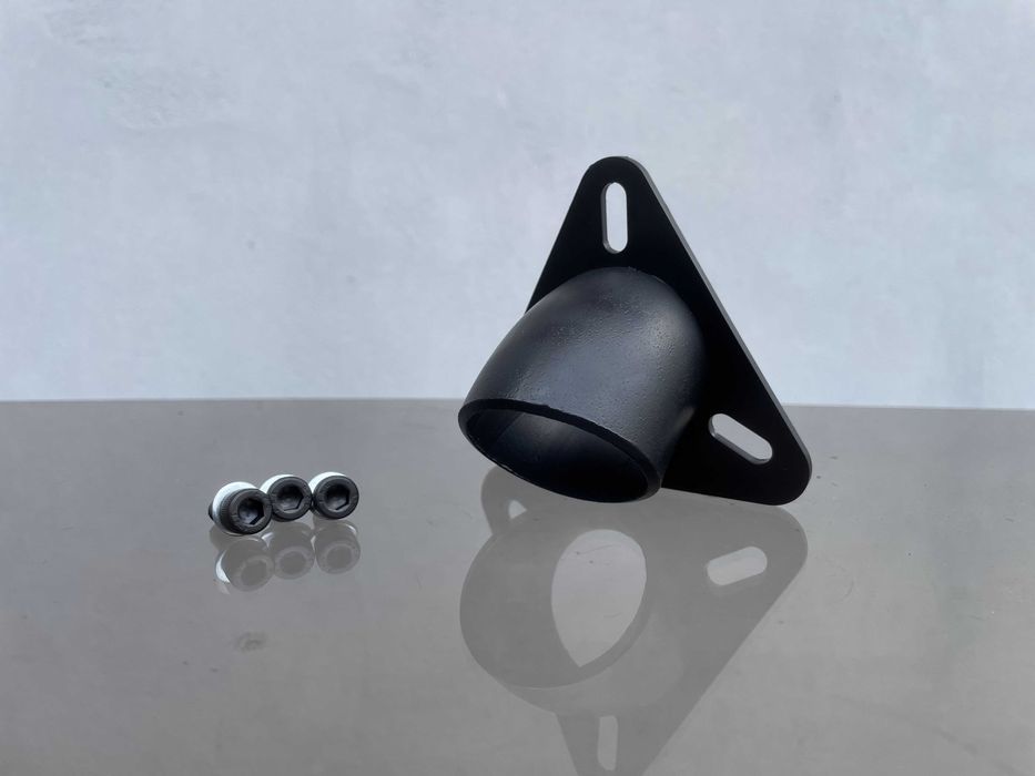 Tips Evacuare Scurt ATV Segway AT6, Otel 48 mm, Negru Mat