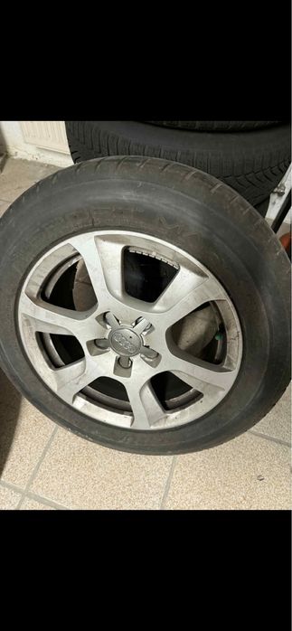 Jante Audi 225/55 R16 plus cauciucuri