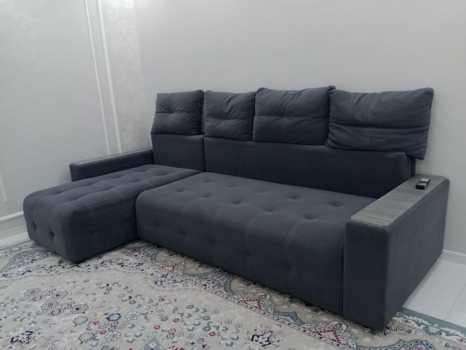 Диван для гостиной, г образный, раскладной