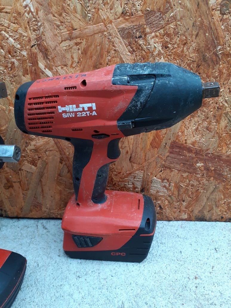 Hilti impact pe acumulatori.