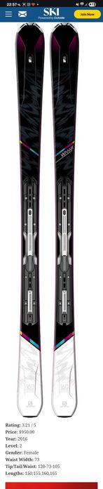 Дамски Salomon W-Max (2016) СКИ s150