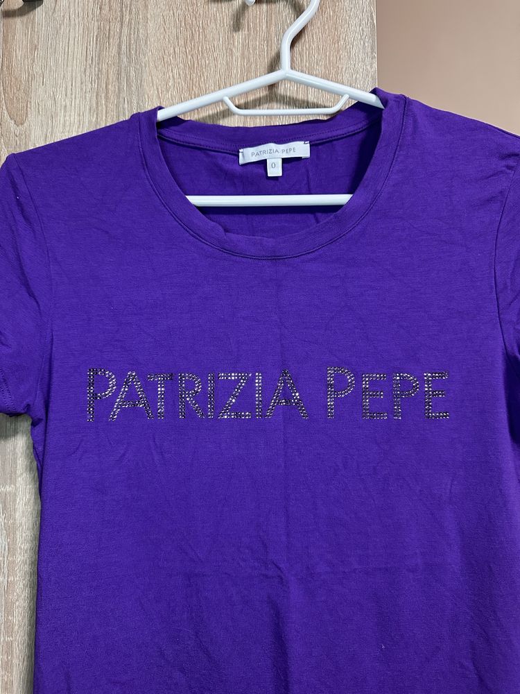 Лилава тениска Patrizia Pepe size 0