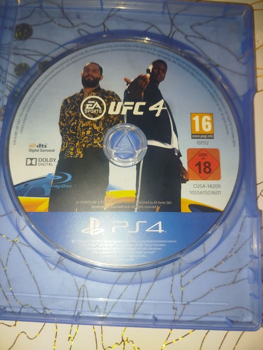 Продам диск UFC 4
