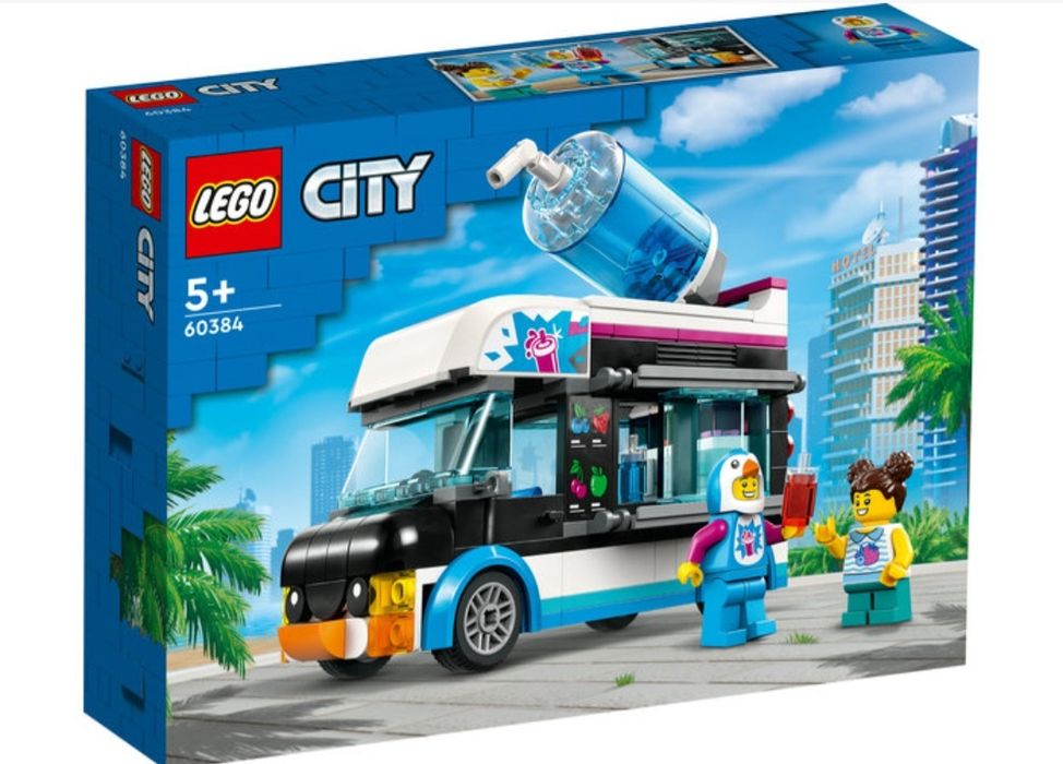 LEGO City - Penguin Slushy Van (60384) fara cutie