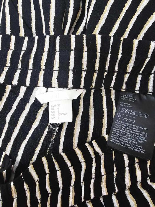 Дълъг летен широк панталон, с висока талия H&M