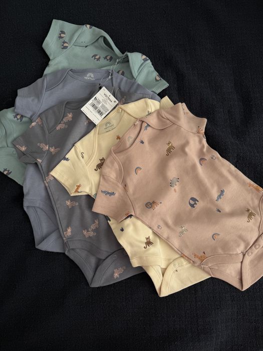 Next детские боди с биркой