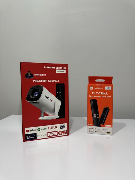 Продам хороший проектор в подарок тв приставка