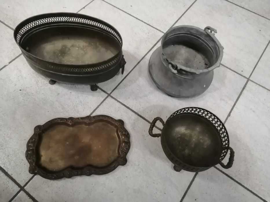 Старо възрожденско котле,Котел, фруктиера, поднос, съд, посуда