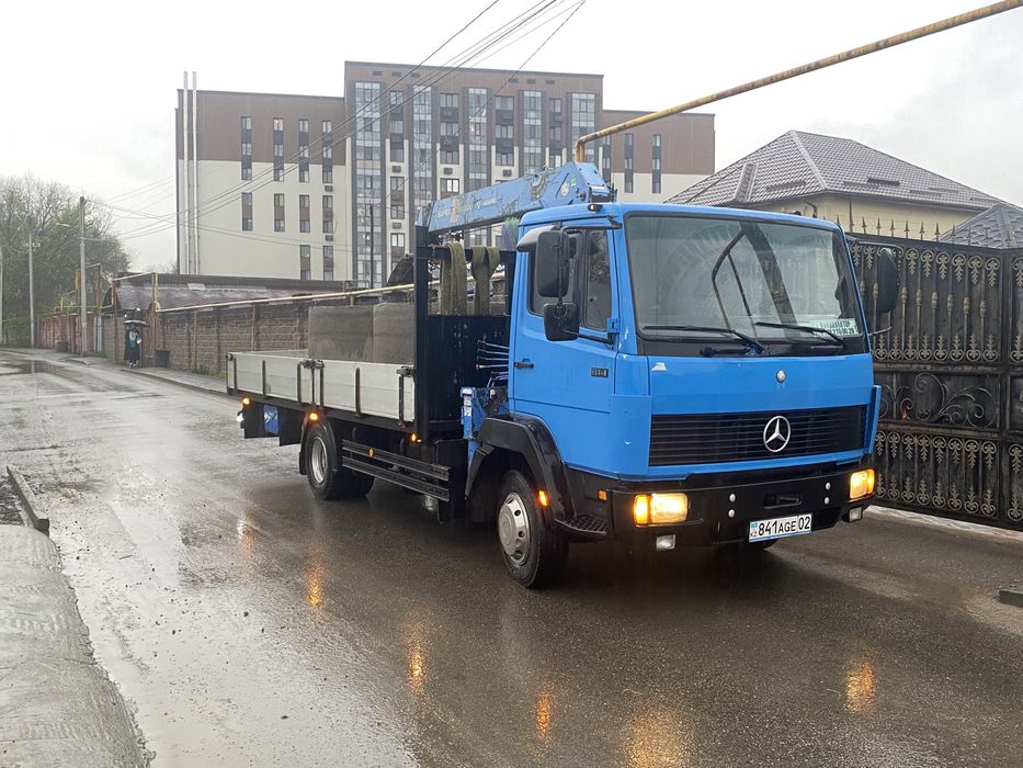 Услуги манипулятора Алматы. Аренда манипулятора. Грузоперевозки.