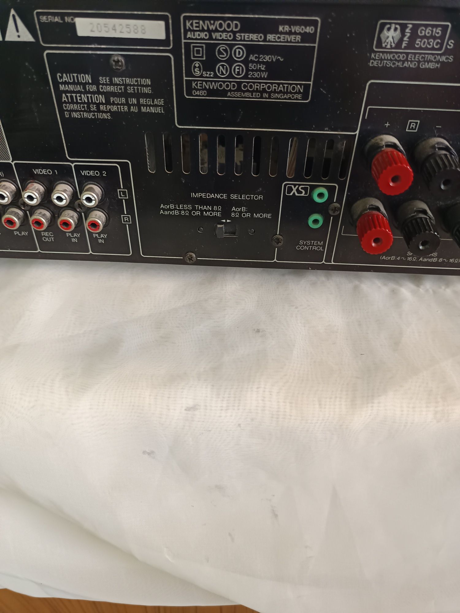 KENWOOD Kr-v6040