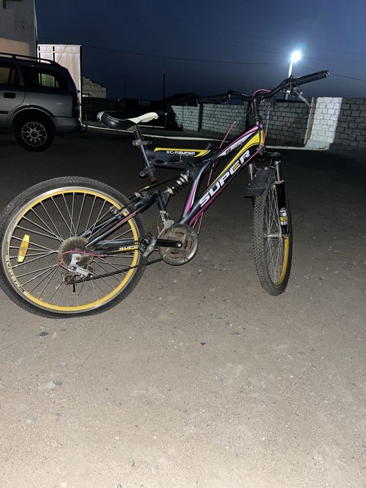 Super велосипеді сатылады! Бір екі жасайтын жері бар, бірақ жүріп тұр!