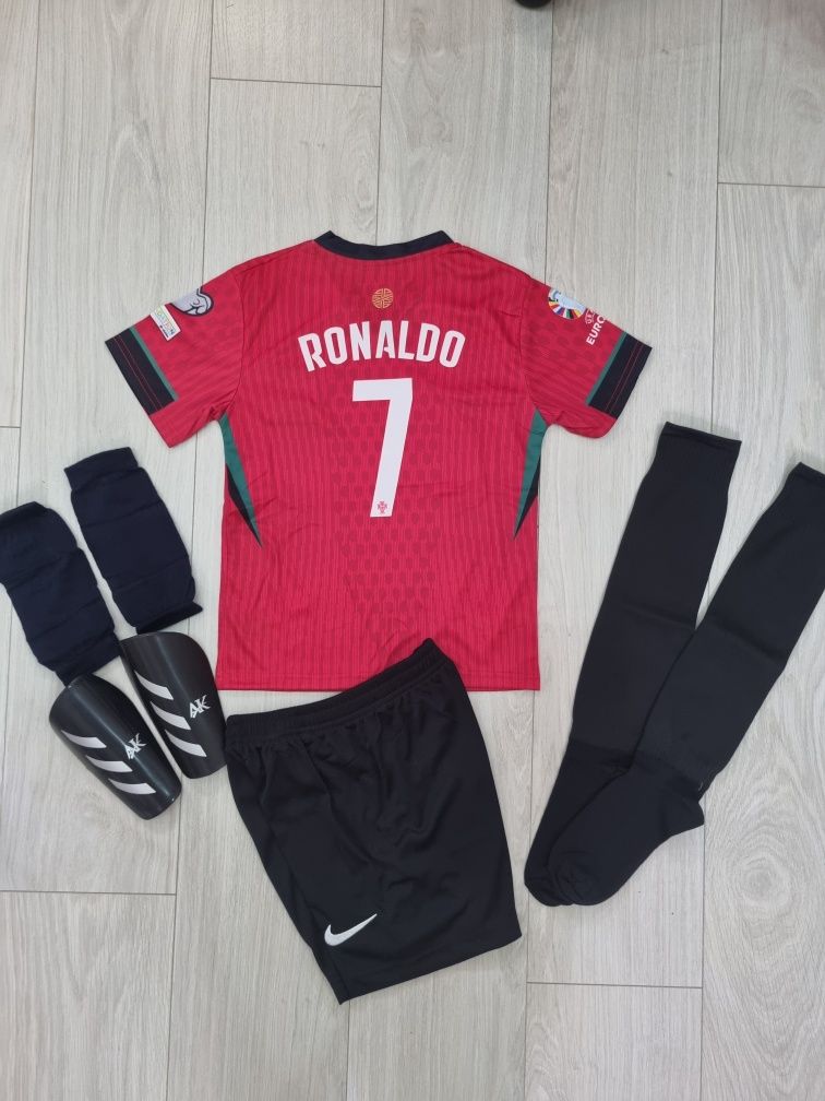 Echipamente fotbal copii 4/14ani.Ronaldo/Portugalia