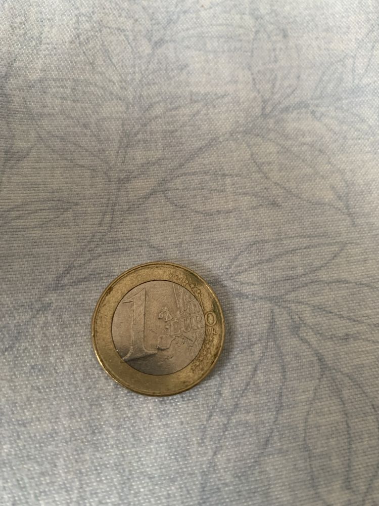 Vand moneda de un euro din anu 2002