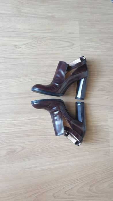 Pantofi piele 36, stare f buna