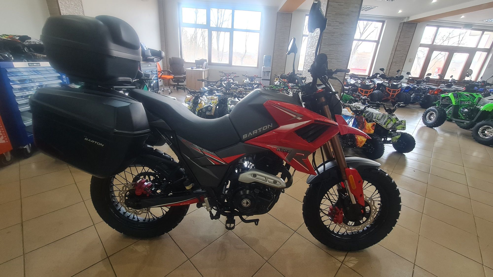Ccross Enduro Barton Hyper, motoretă 125cc, Inmatriculabil, Nou