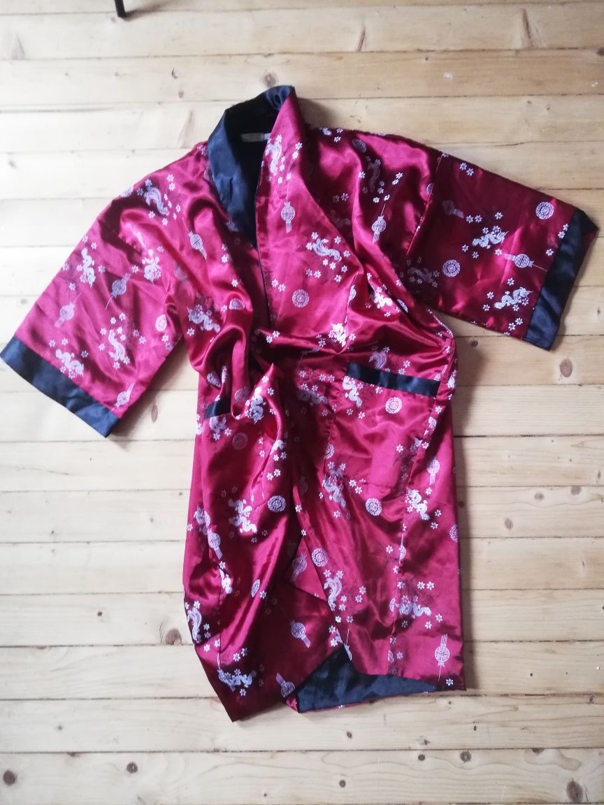STAYREAL TOKYO - Hello Kitty / Thai Silk Kimono Robe
