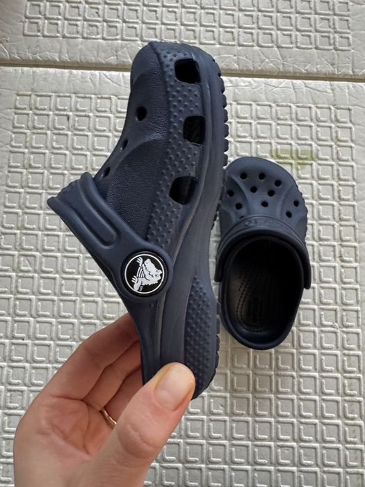 Оригинален детски Crocs в тъмно синьо