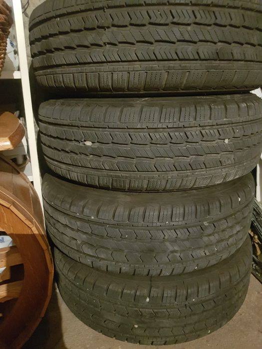 Jante tiguan cu cauciucuri 215 65 16