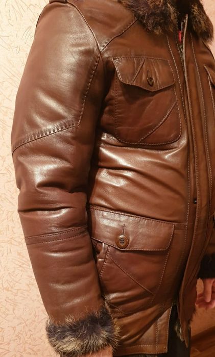 Продам дублёнку из натуральной кожи