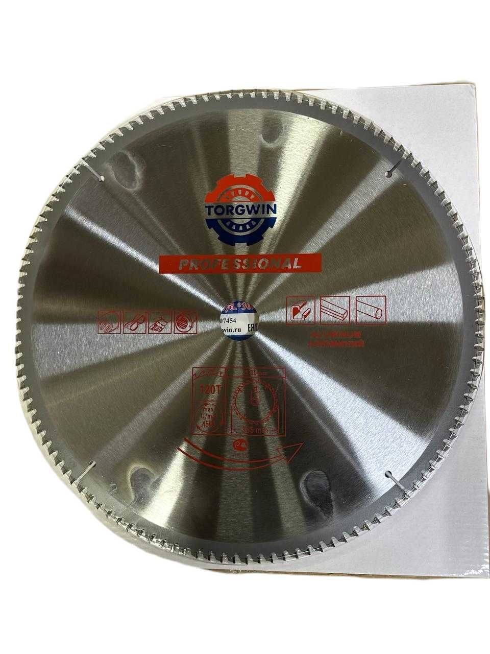 Диск по алюминию 355*30 мм 120 зубов TORGWIN