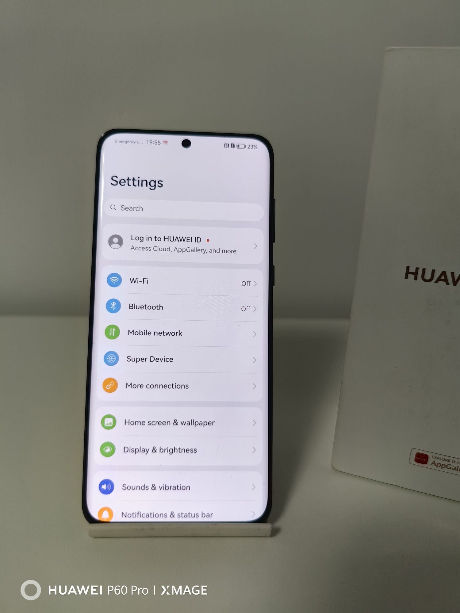 Huawei P60 Pro Black 256 Că Nou Factura Orange 07.2025 liber retea