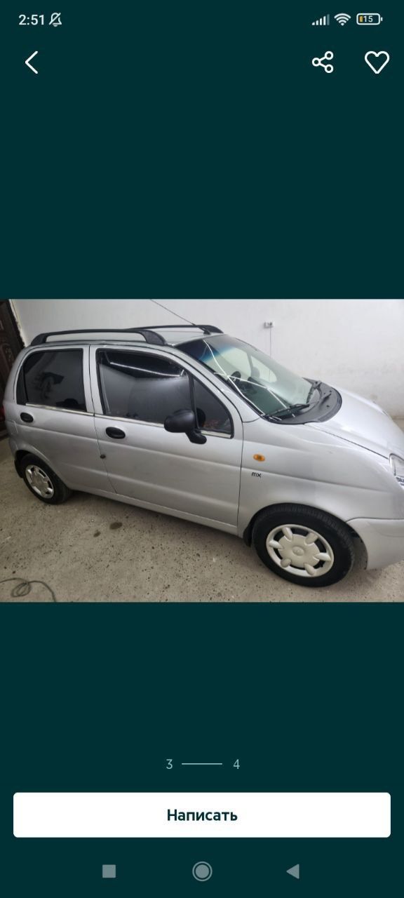 Matiz sotiladi 2010 yil