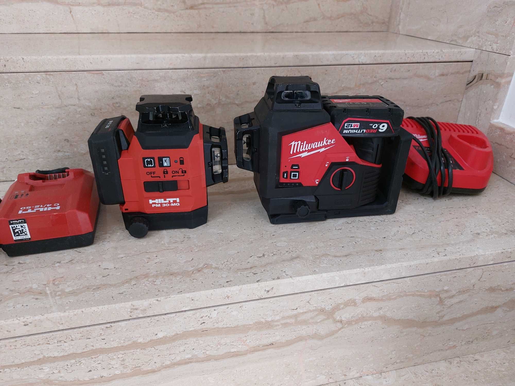 Laser de interior 3D Hilti Milwaukee