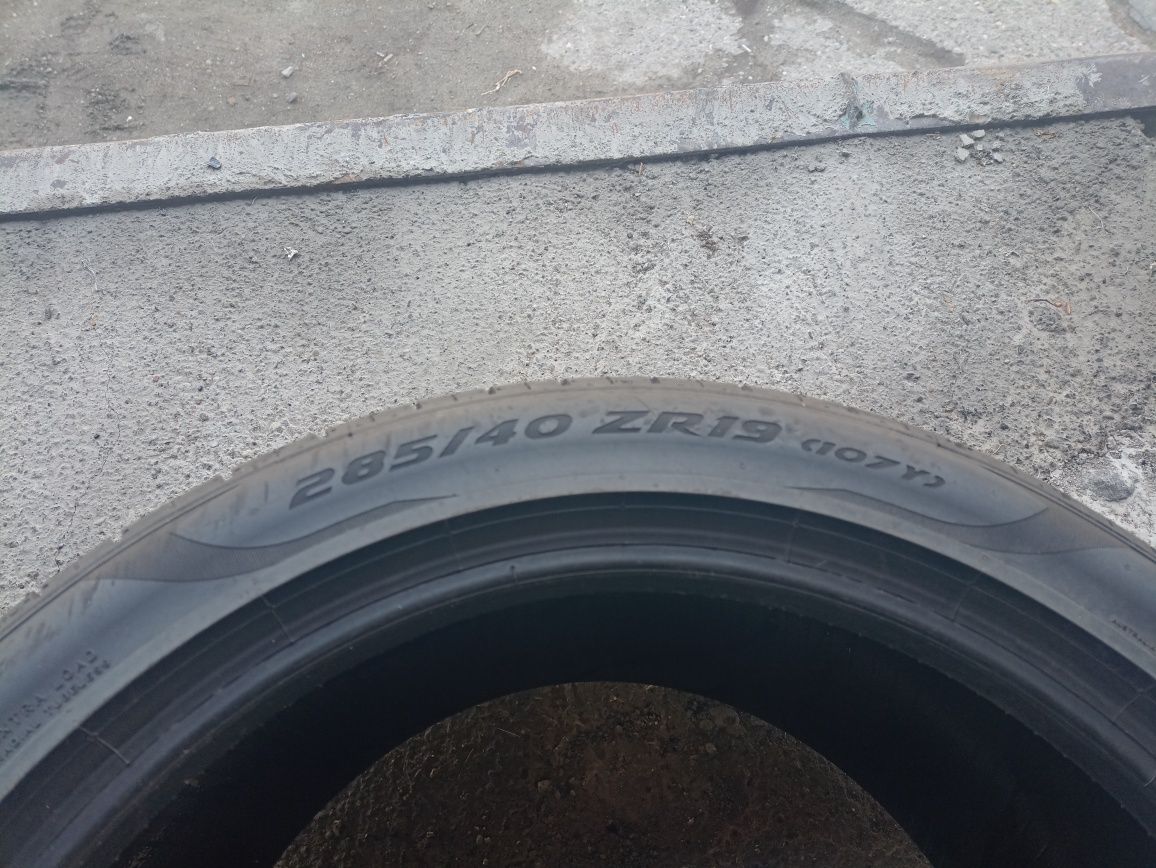 2 anvelope NOI Pirelli 285/40 R19 dot 0119