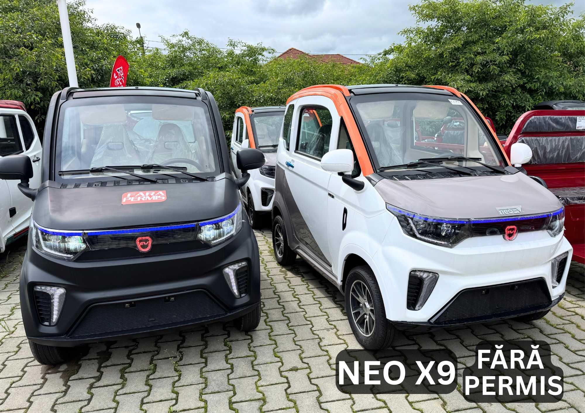 Masina Electrica NEO X9 - Masinuta Electrica fara permis cu AC - CLIMA