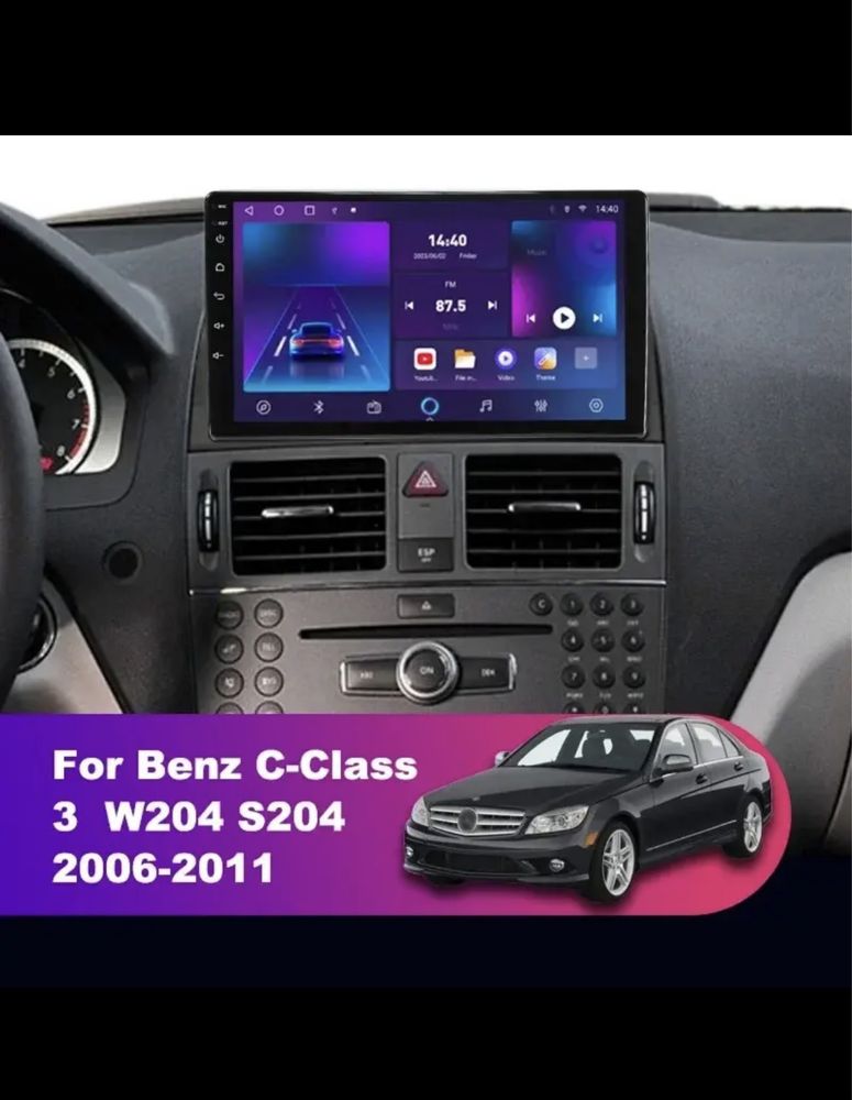 Navigatie Android Mercedes C w204 [2006-2012]