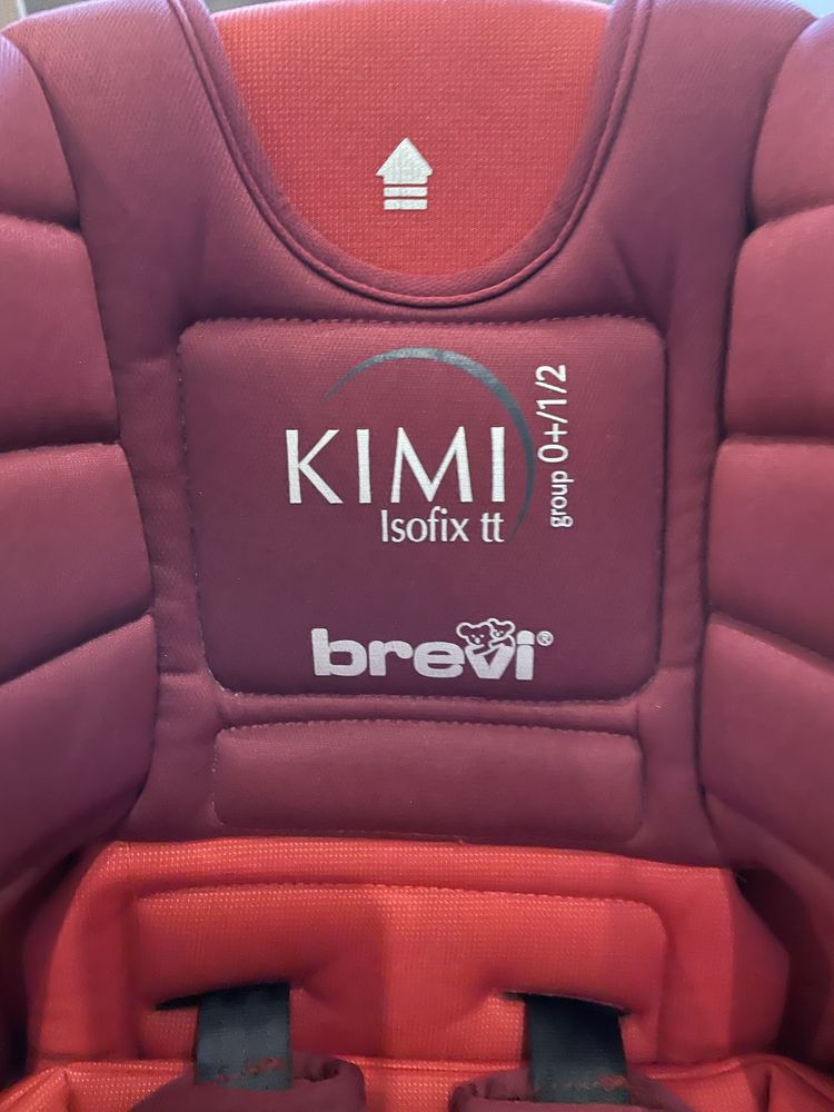 Столче за кола 0-25кг Brevi KIMI TT ISOFIX RED