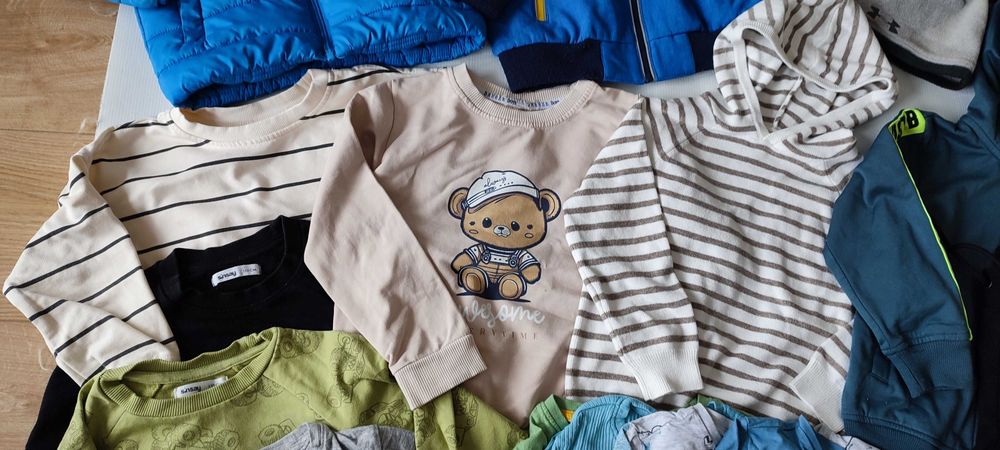 Лот дрехи якета за момче 110 H&M,Name it,Zara,sinsay