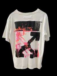 Off-White Acrylic Paint Tee