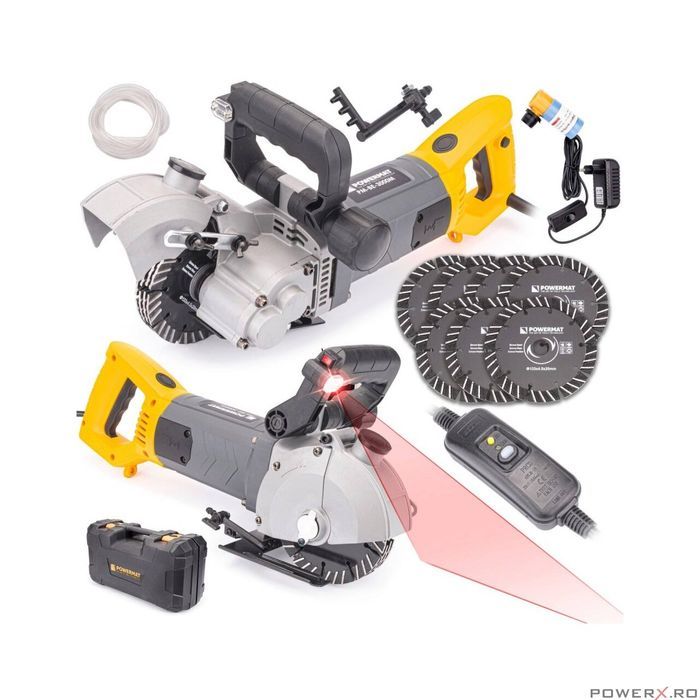 Masina profesionala de facut canale in beton, canelat pentru