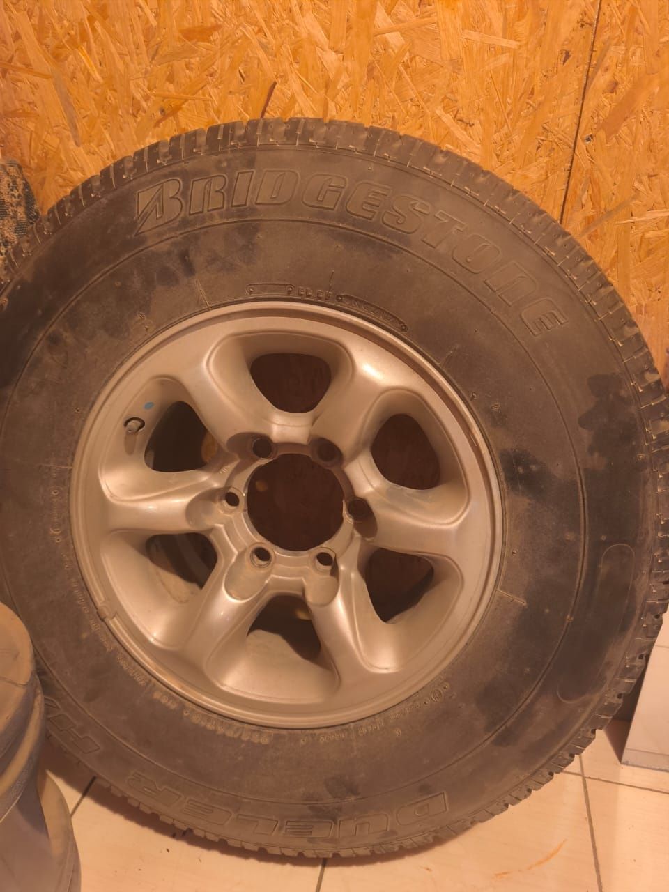 Шины с дисками, 4 шт, 265/70 R15 112Т Yokahama A/
