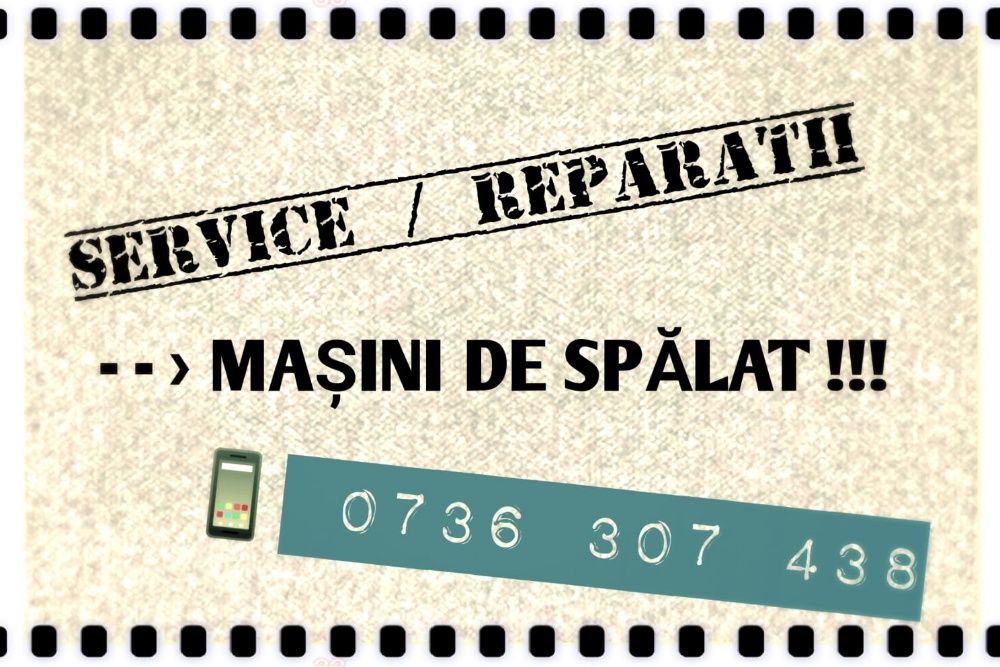 Reparatii masini de spalat rufe și uscătoare rufe