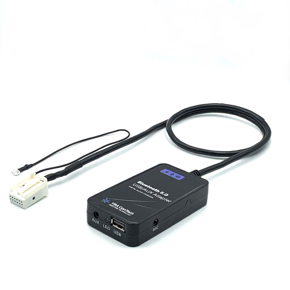 Adaptor Bluetooh 5.0 USB aux in 12 pini Seat Altea 2004-2014