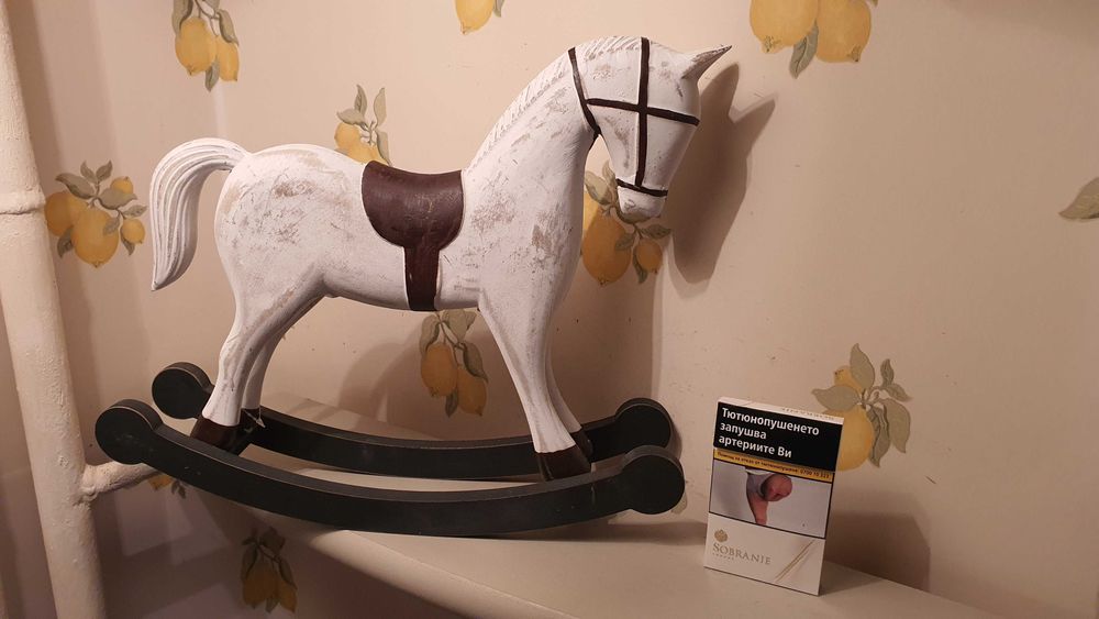 Голям дървен кон, Италия, 36см /30см