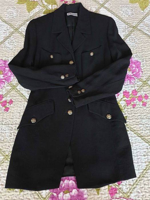 Sacou negru lana Karl Lagerfeld Max Mara Massimo Dutti