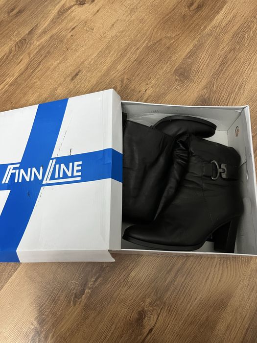 Сапоги зимние кожаные