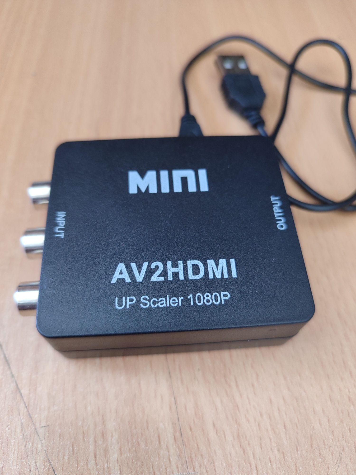 Карта видеозахват hdmi usb av тюльпан