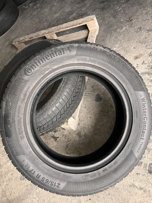 4 anvelope iarna 215/65/17 , continental , 7 mm